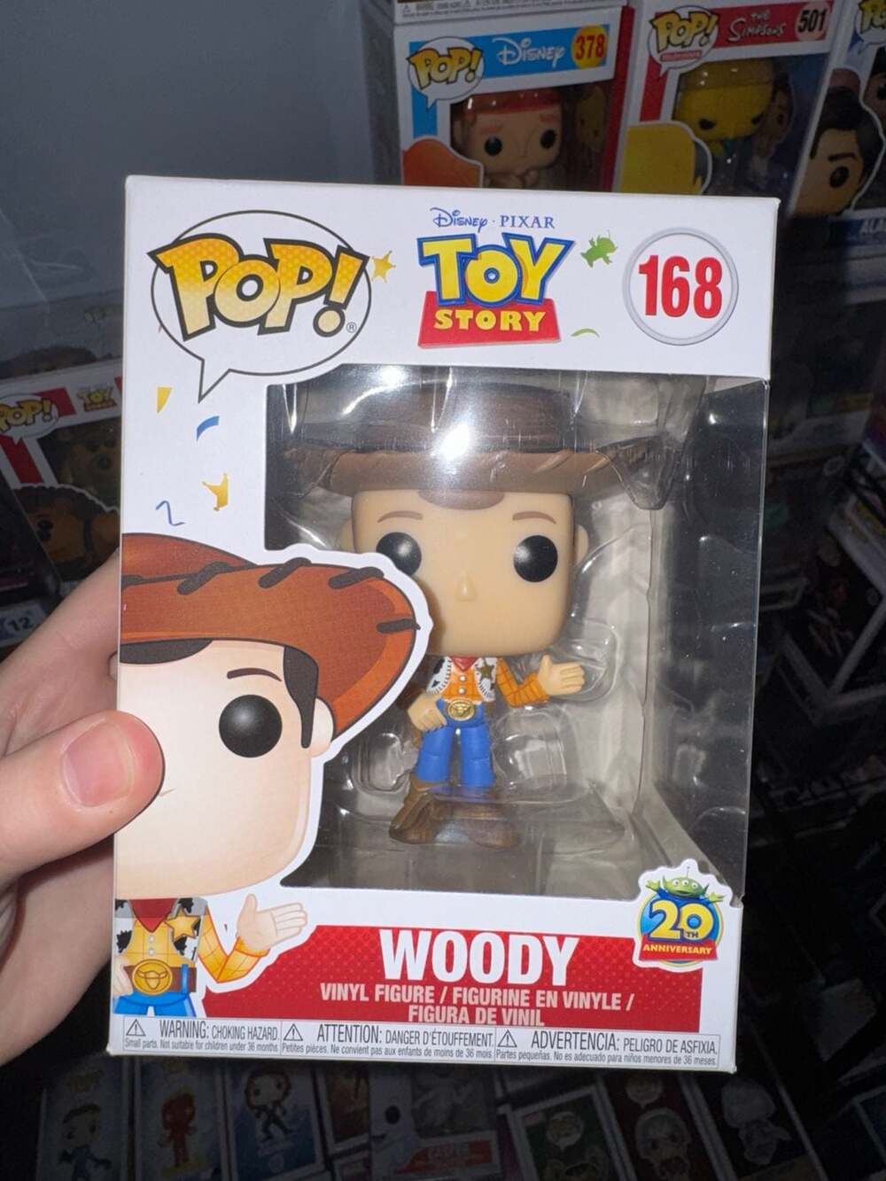 Disney Pixar Toy Story 168 - Woody "20th Anniversary" - Funko Pop! Disney